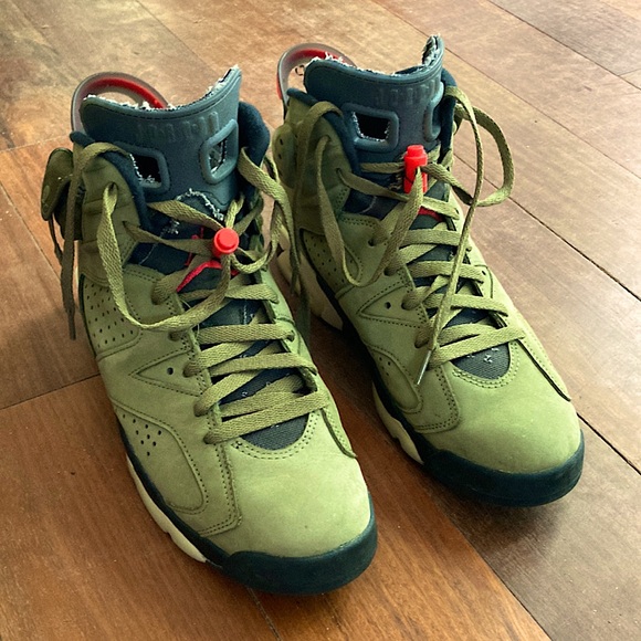 Travis Scott x Air Jordan Retro “Olive” Nike Jordans